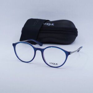 Vogue VO5223 2633 Round Eyeglasses 52mm - Blue/Violet/Palladium